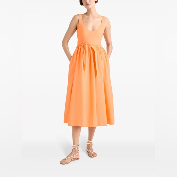 NWOT cinq a sept Kilah draped midi dress Size 10